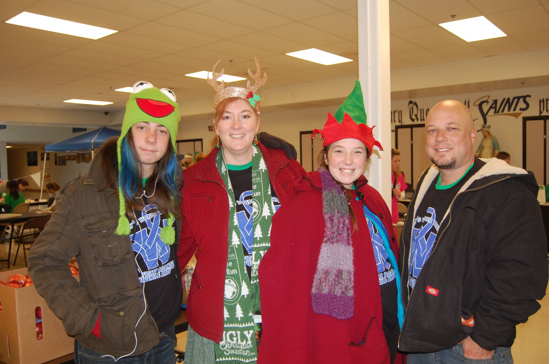 Eli, Liz, Emily and Luke Knoke